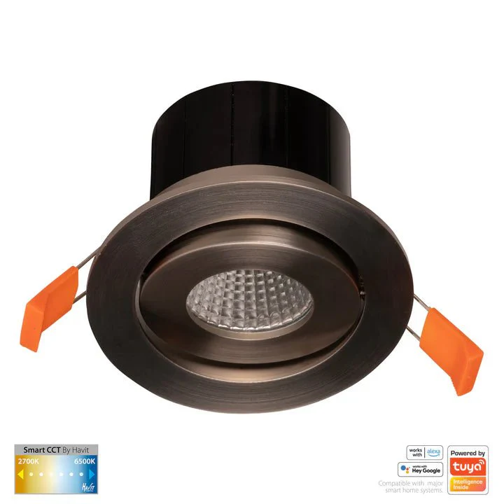 90mm Prime Wifi LED Downlight 12w CCT CRI 90+ HV5512CCT Havit Lighting - Image 23