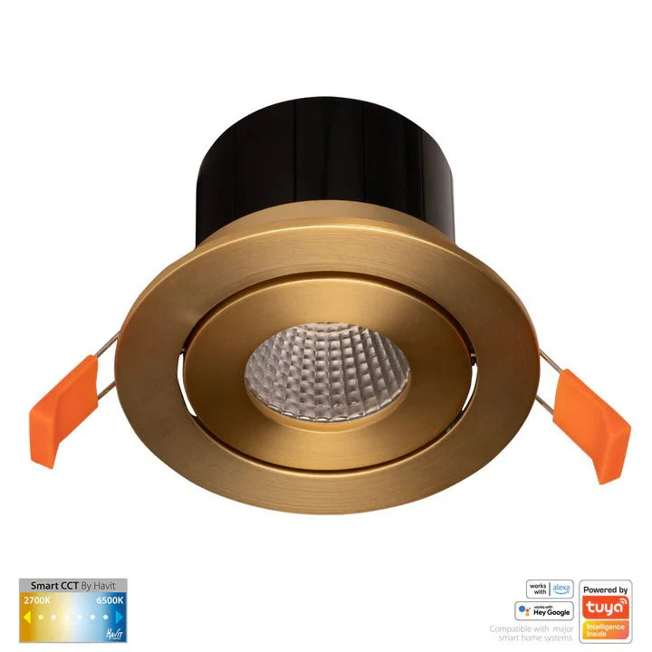 90mm Prime Wifi LED Downlight 12w CCT CRI 90+ HV5512CCT Havit Lighting - Image 4