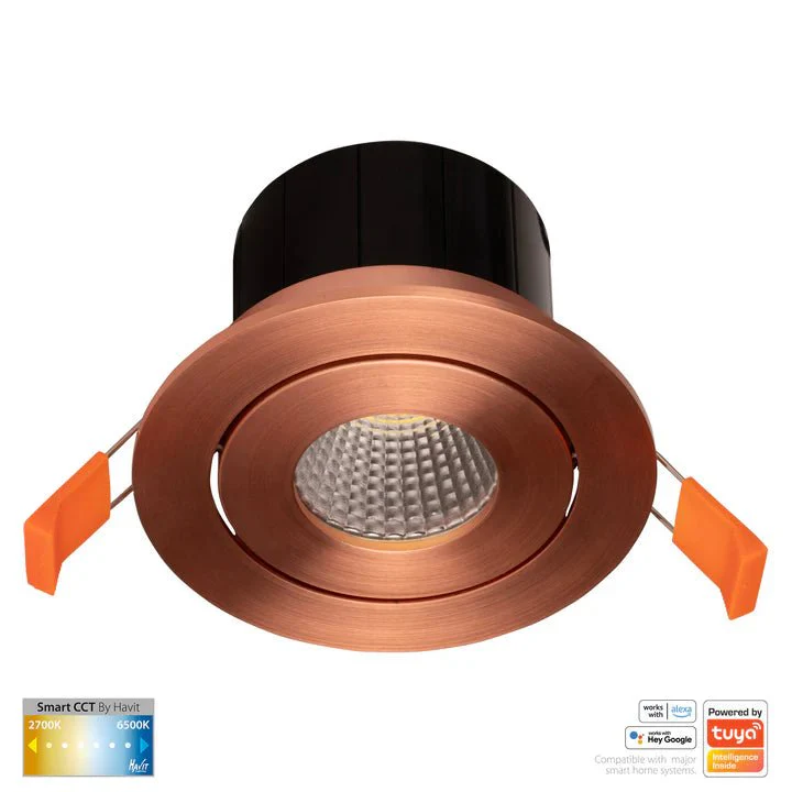 90mm Prime Wifi LED Downlight 12w CCT CRI 90+ HV5512CCT Havit Lighting - Image 5