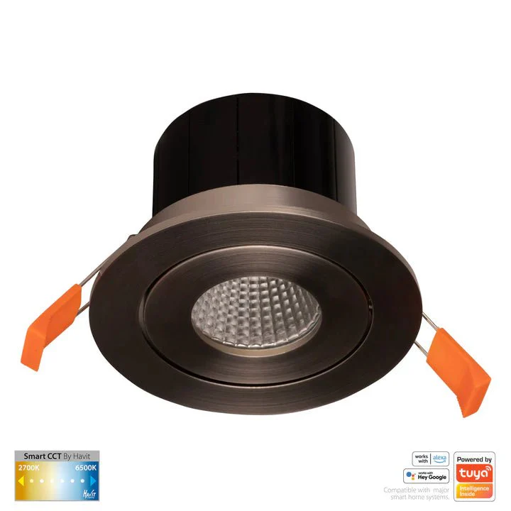 90mm Prime Wifi LED Downlight 12w CCT CRI 90+ HV5512CCT Havit Lighting - Image 6
