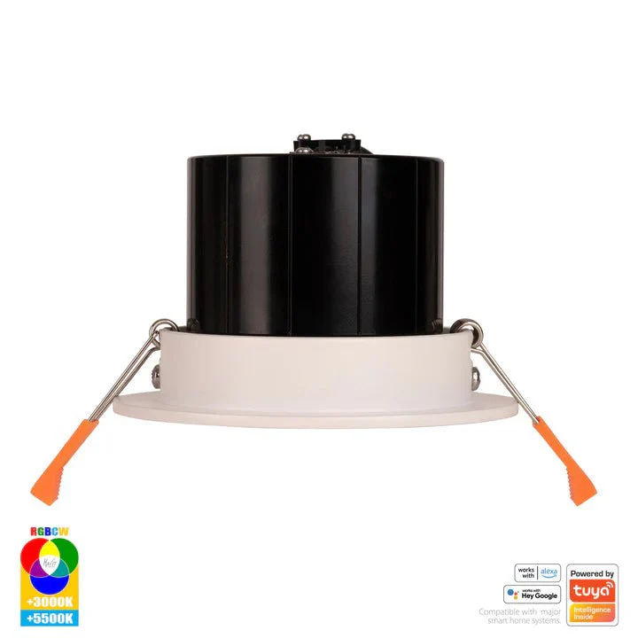 90mm Prime Wifi LED Downlight 12w RGBCW CRI 90+ HV5512RGBCW Havit Lighting - Image 11