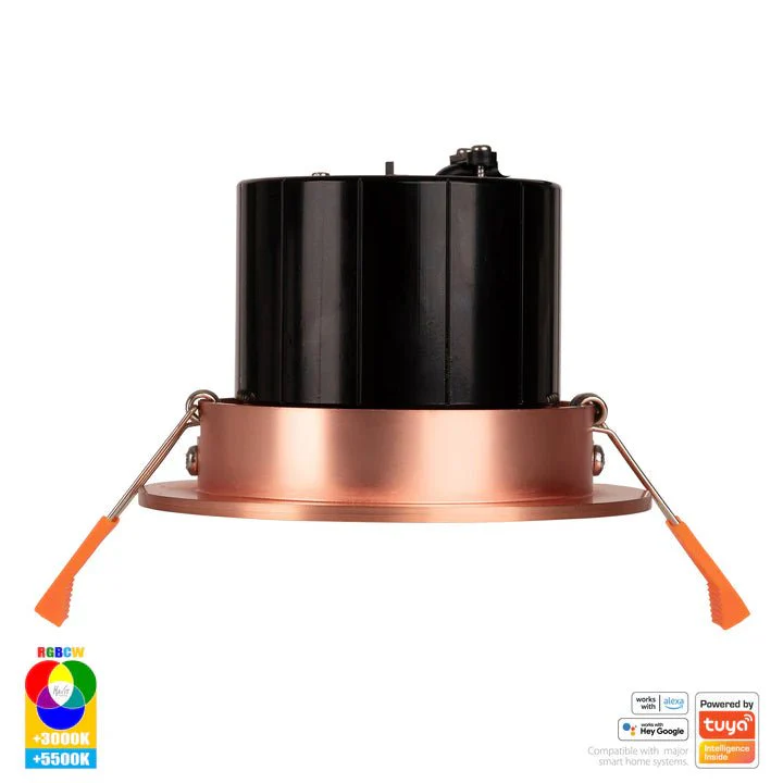 90mm Prime Wifi LED Downlight 12w RGBCW CRI 90+ HV5512RGBCW Havit Lighting - Image 19