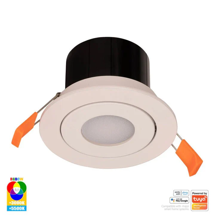 90mm Prime Wifi LED Downlight 12w RGBCW CRI 90+ HV5512RGBCW Havit Lighting - Image 2
