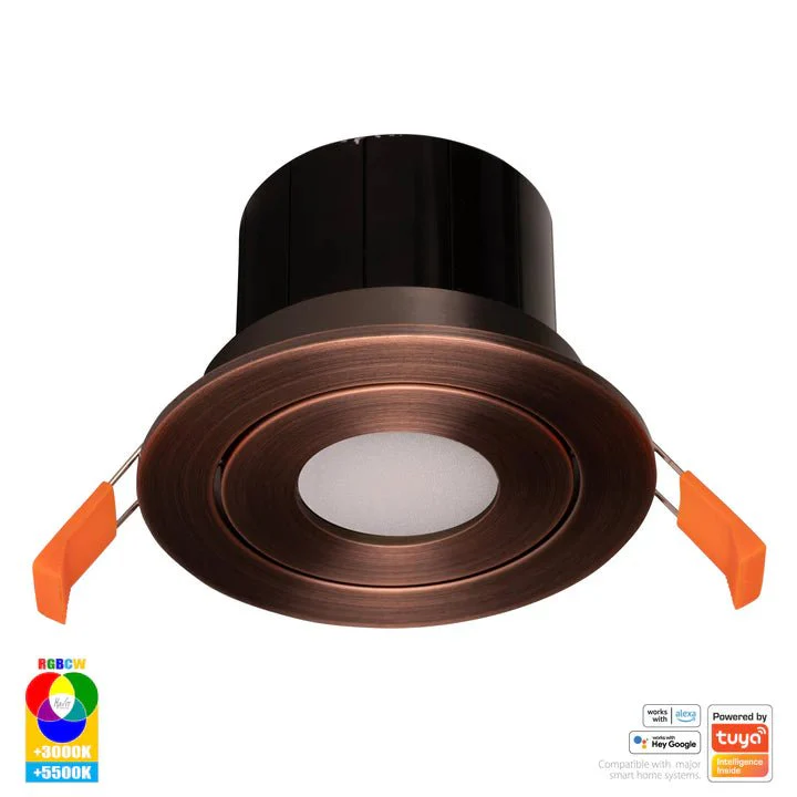 90mm Prime Wifi LED Downlight 12w RGBCW CRI 90+ HV5512RGBCW Havit Lighting - Image 3