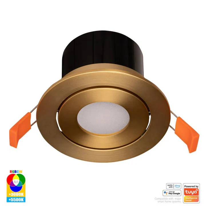90mm Prime Wifi LED Downlight 12w RGBCW CRI 90+ HV5512RGBCW Havit Lighting - Image 4