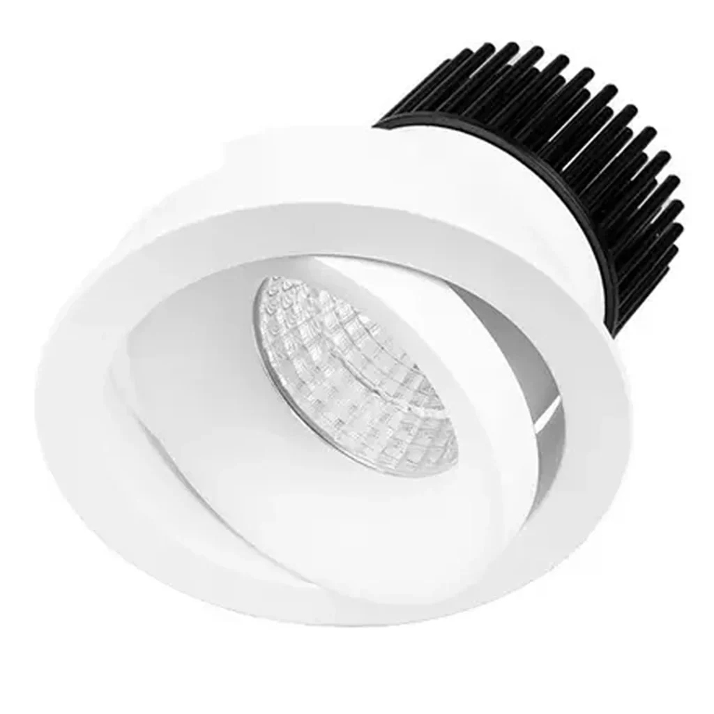 92mm LED Downlight 10w Black, Silver, White 2.7k/3k/4k/5k/Vivid CRI 90+ XDG10 Trend Lighting - Image 4