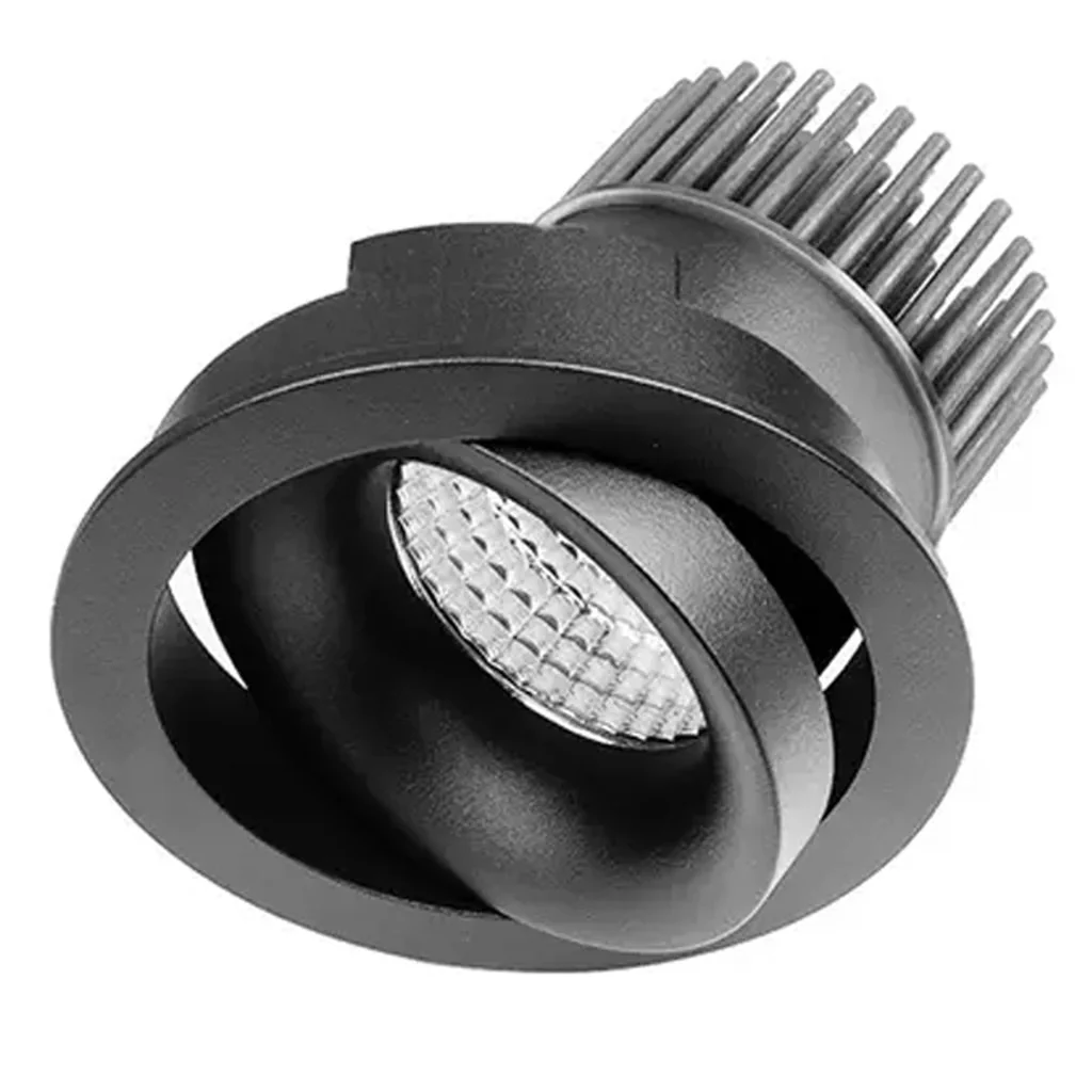92mm LED Downlight 10w Black, White 2.7k/3k/4k P12G Trend Lighting - Image 2
