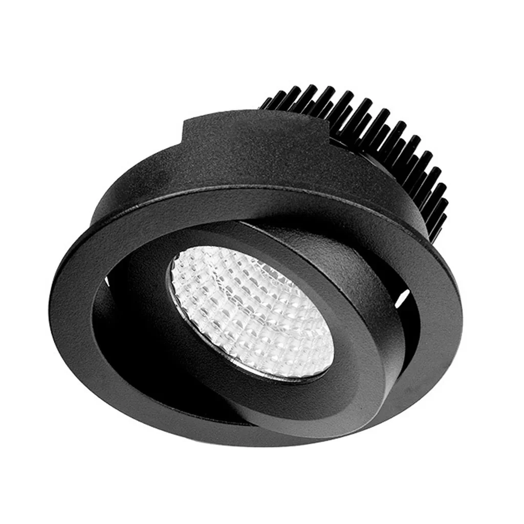92mm LED Downlight 9w Black, White 3k, 4k CRI 90+ RDC8 Trend Lighting (10 Pack) - Image 2