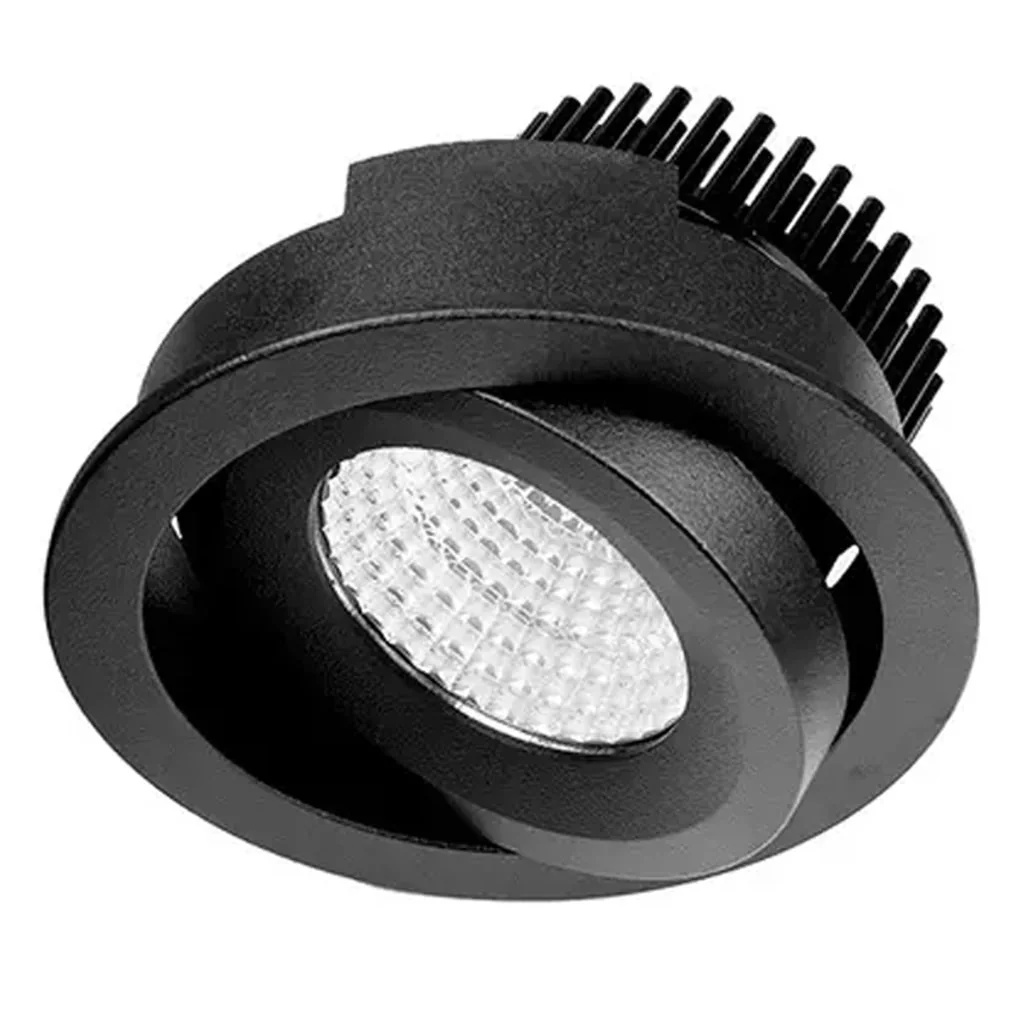 92mm LED Downlight 9w Black, White 3k, 4k CRI 90+ RDC8 Trend Lighting - Image 2