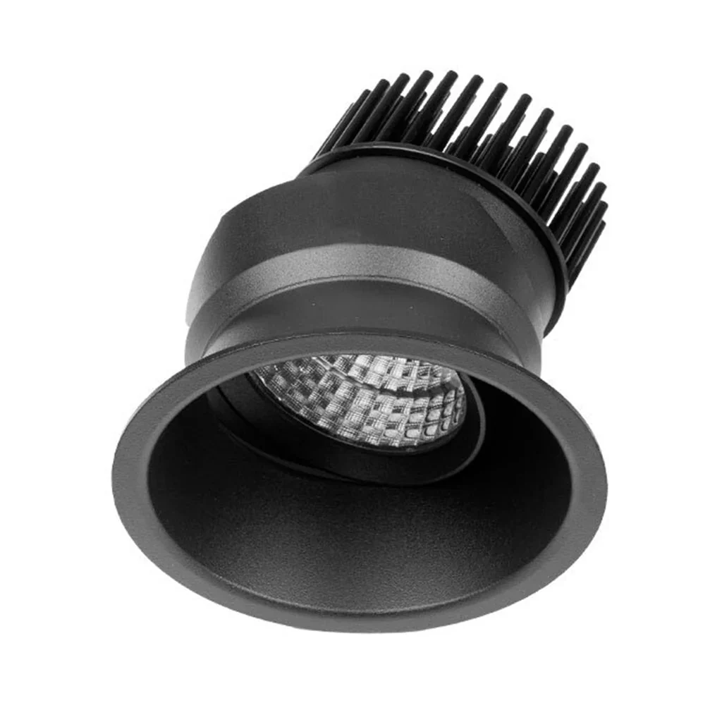 92mm Resiled LED Downlight 8w Black, White 3k, 4k CRI 90+ RDTL8 Trend Lighting - Image 2