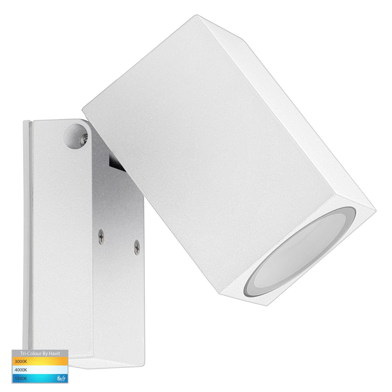 Accord Adjustable LED Wall Light 1Lt TRI Colour 5w in Black/White Havit Lighting - HV3630T-BLK, HV3630T-WHT - Image 2