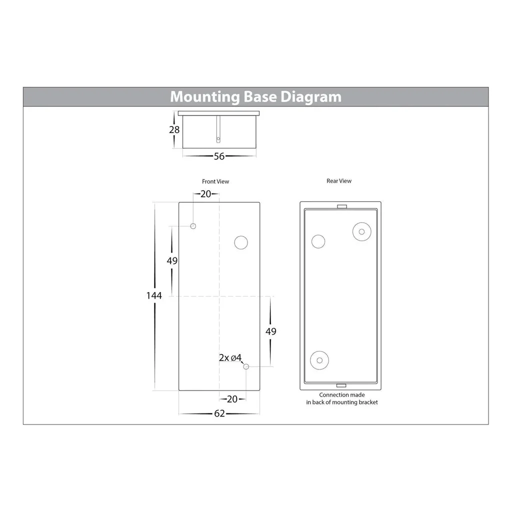 Accord Up & Down LED Wall Light TRI Colour in Black or White Havit Lighting - HV3632T - Image 5