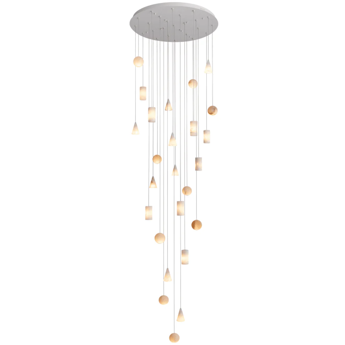 Alabastro 25 Light Pendant Light | Lighting Creations
