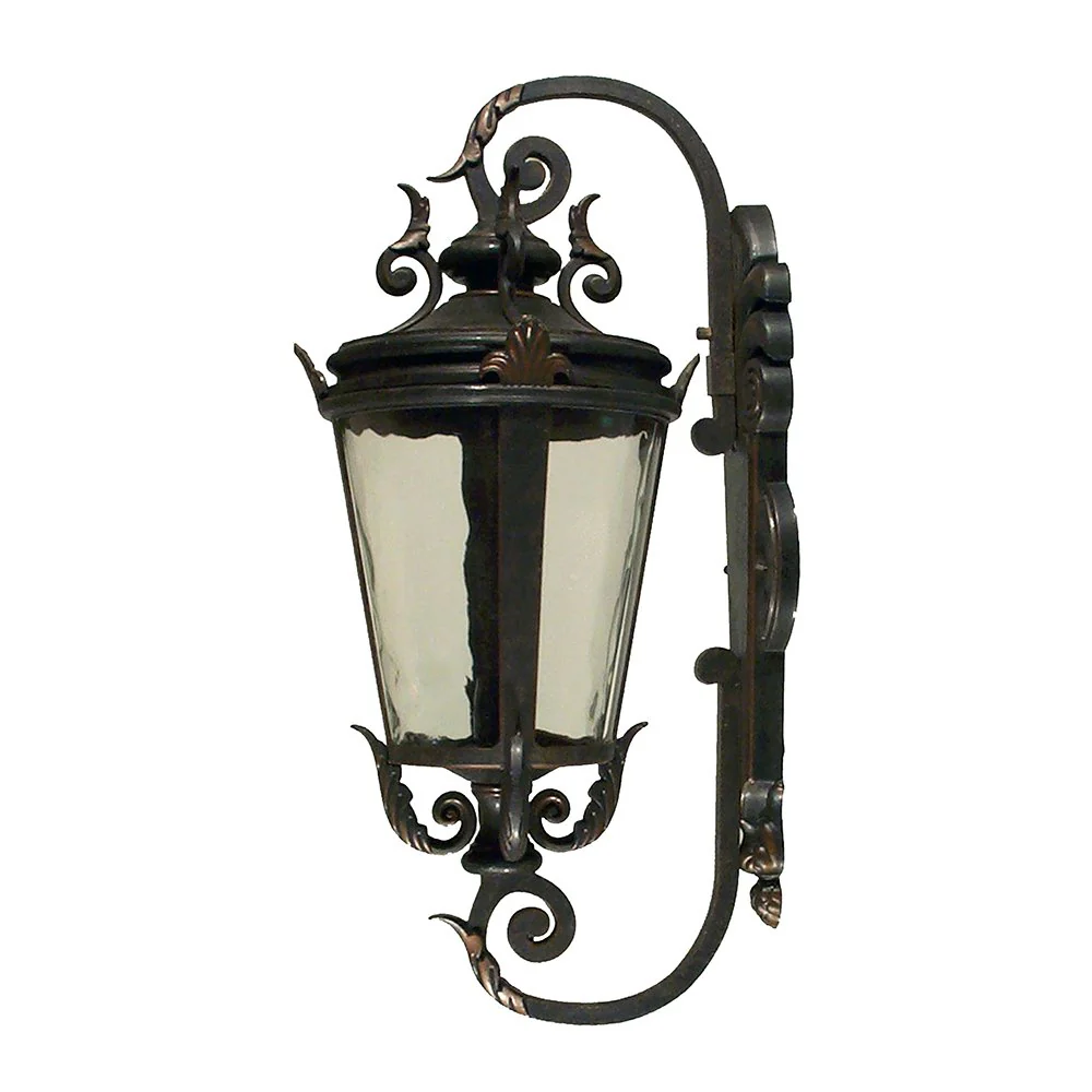 ALBANY Exterior Mini - Small- Medium Antique Bronze Wall Bracket Light - IP44 - Image 3