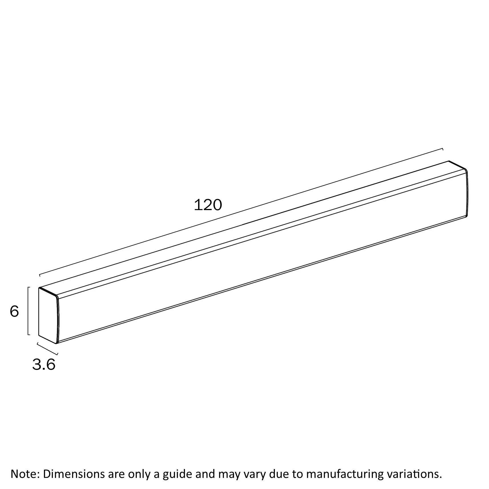 Anka LED 600mm and 1200mm Batten 18W 36W Available in Black and White - Image 15