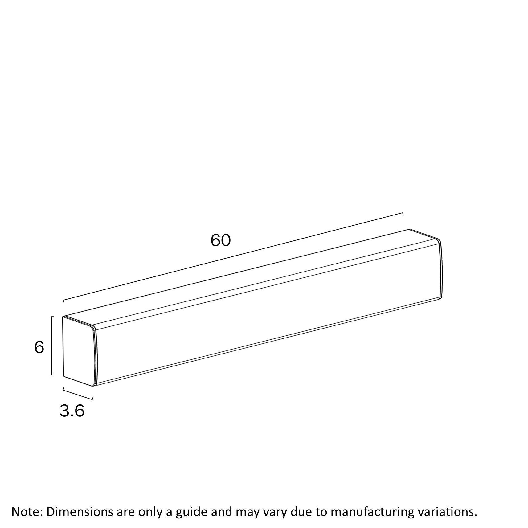 Anka LED 600mm and 1200mm Batten 18W 36W Available in Black and White - Image 8