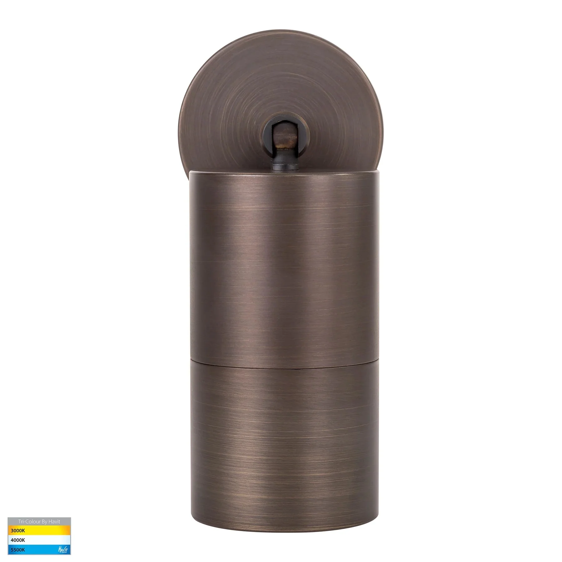 Antique Brass LED Adjustable Wall Light Tri-Colour Havit Lighting - HV1295T-HV1297T - Image 3