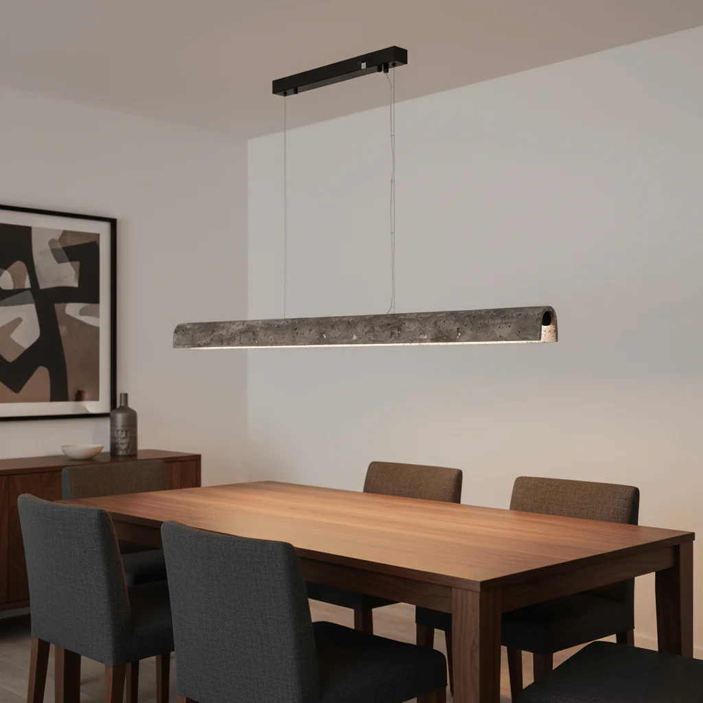 Arc Travertine Pendant Light - Image 9