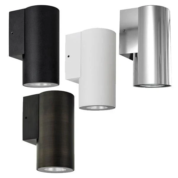 Aries Fixed Down LED Wall Light CCT 6w in BLK/SS316/WHT/AB Havit Lighting - HV3625T