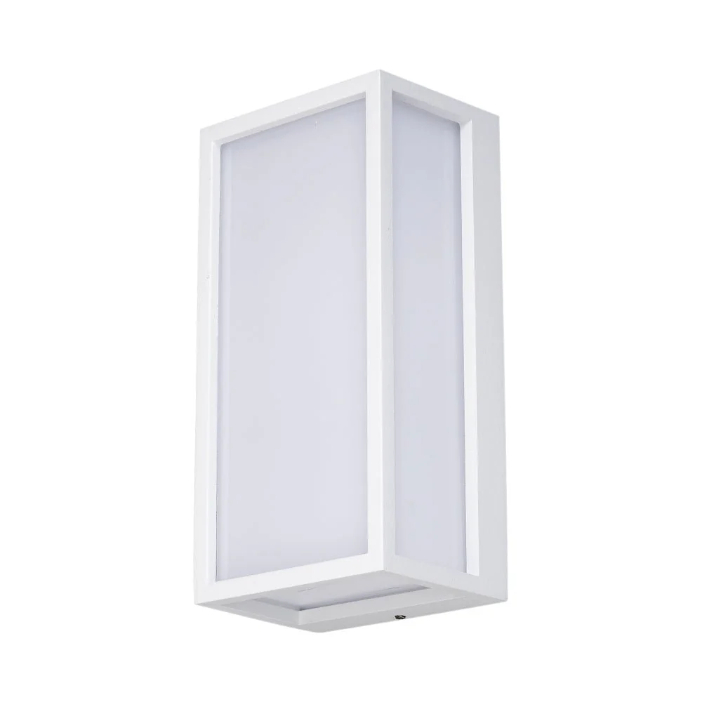 Ashton Outdoor LED Wall Light 10w Tricolour White