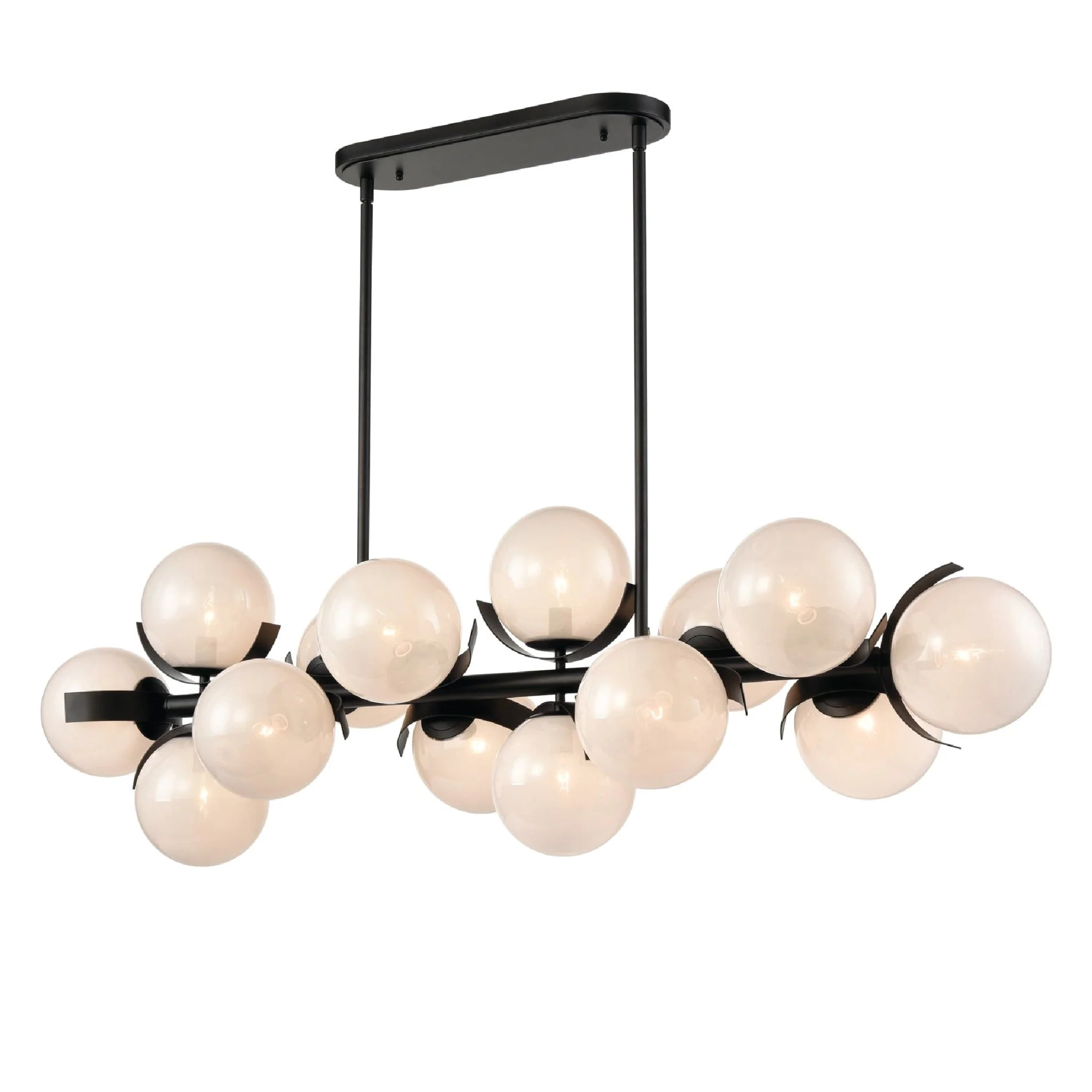 Aurora Pendant Light in Black or Brass | Lighting Creations - Image 2