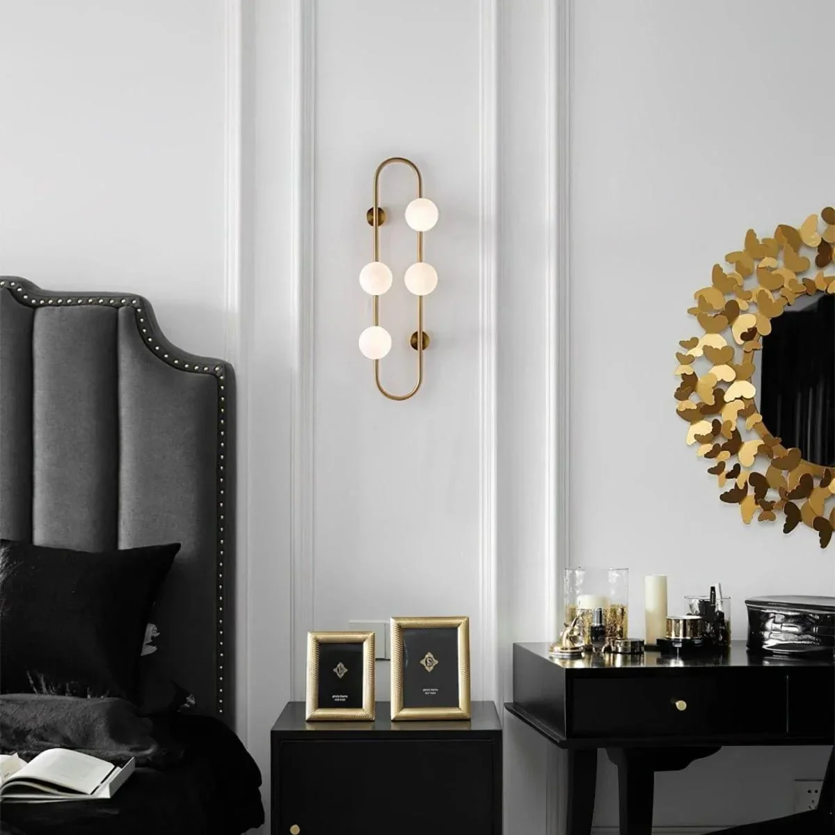 BACH Large Wall Light in Matte Black or Brass | Lighting Creations - Image 12