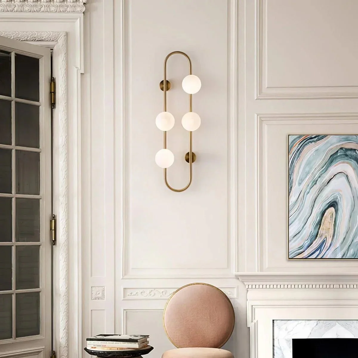BACH Large Wall Light in Matte Black or Brass | Lighting Creations - Image 15