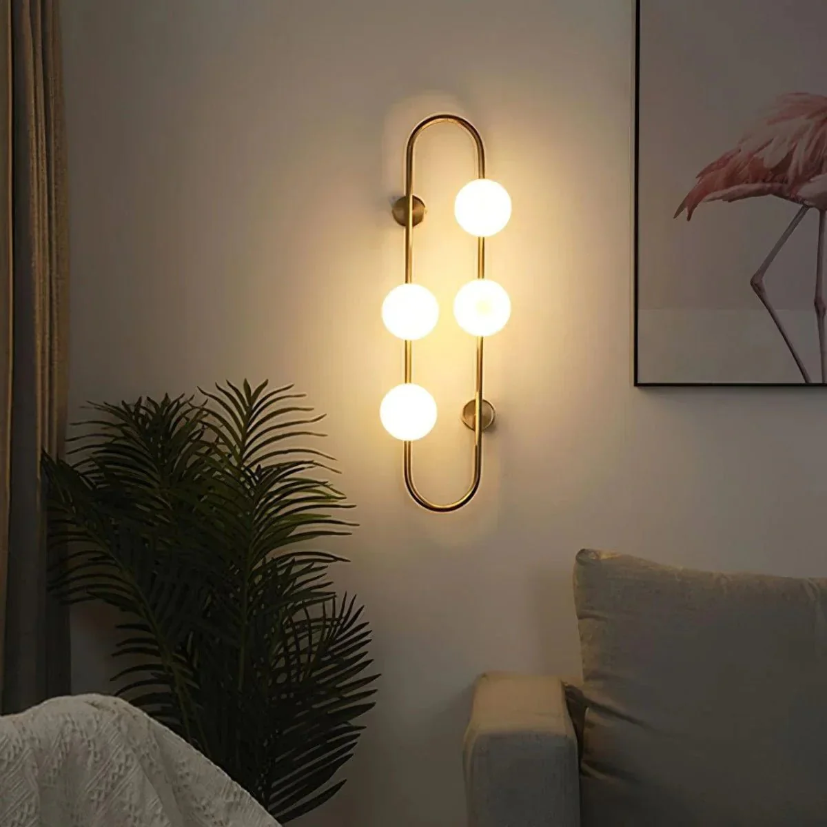 BACH Large Wall Light in Matte Black or Brass | Lighting Creations - Image 16