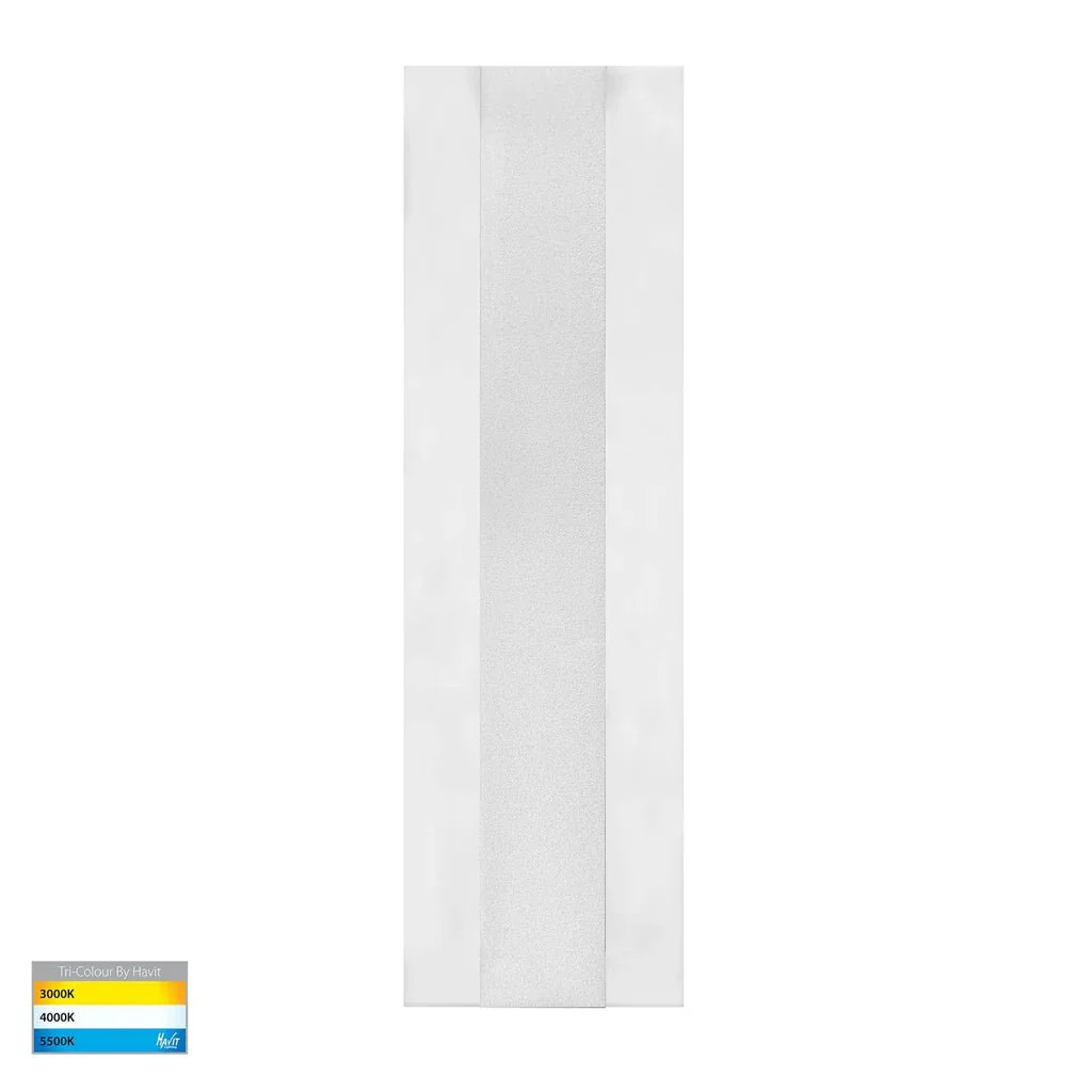 Barline Outdoor LED Wall Light 300mm in Black, White Havit Lighting - HV3581T - Image 3