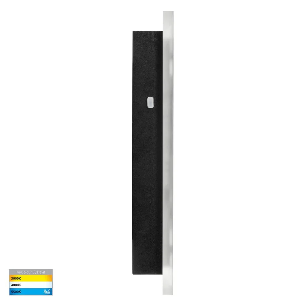 Barline Outdoor LED Wall Light 300mm in Black, White Havit Lighting - HV3581T - Image 4