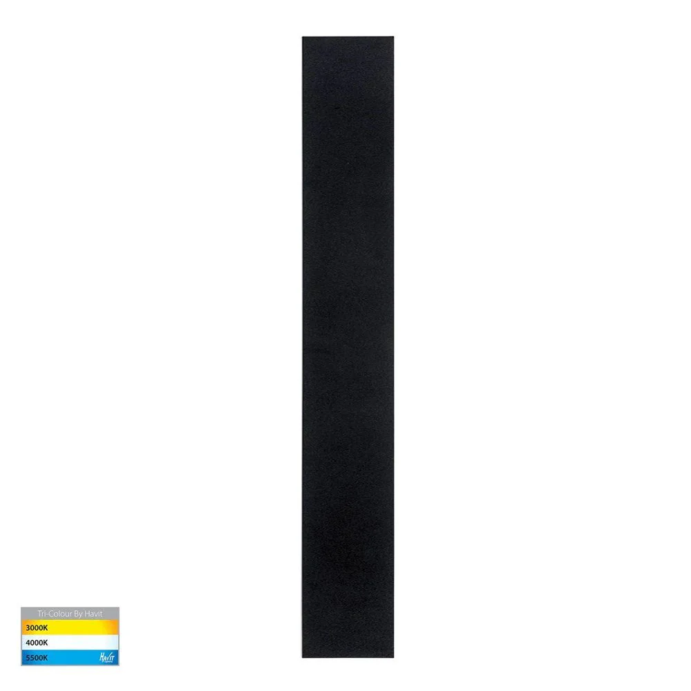 Barline Shadow Outdoor LED Wall Light 1000mm in Black, White Havit Lighting - HV3574T - Image 2