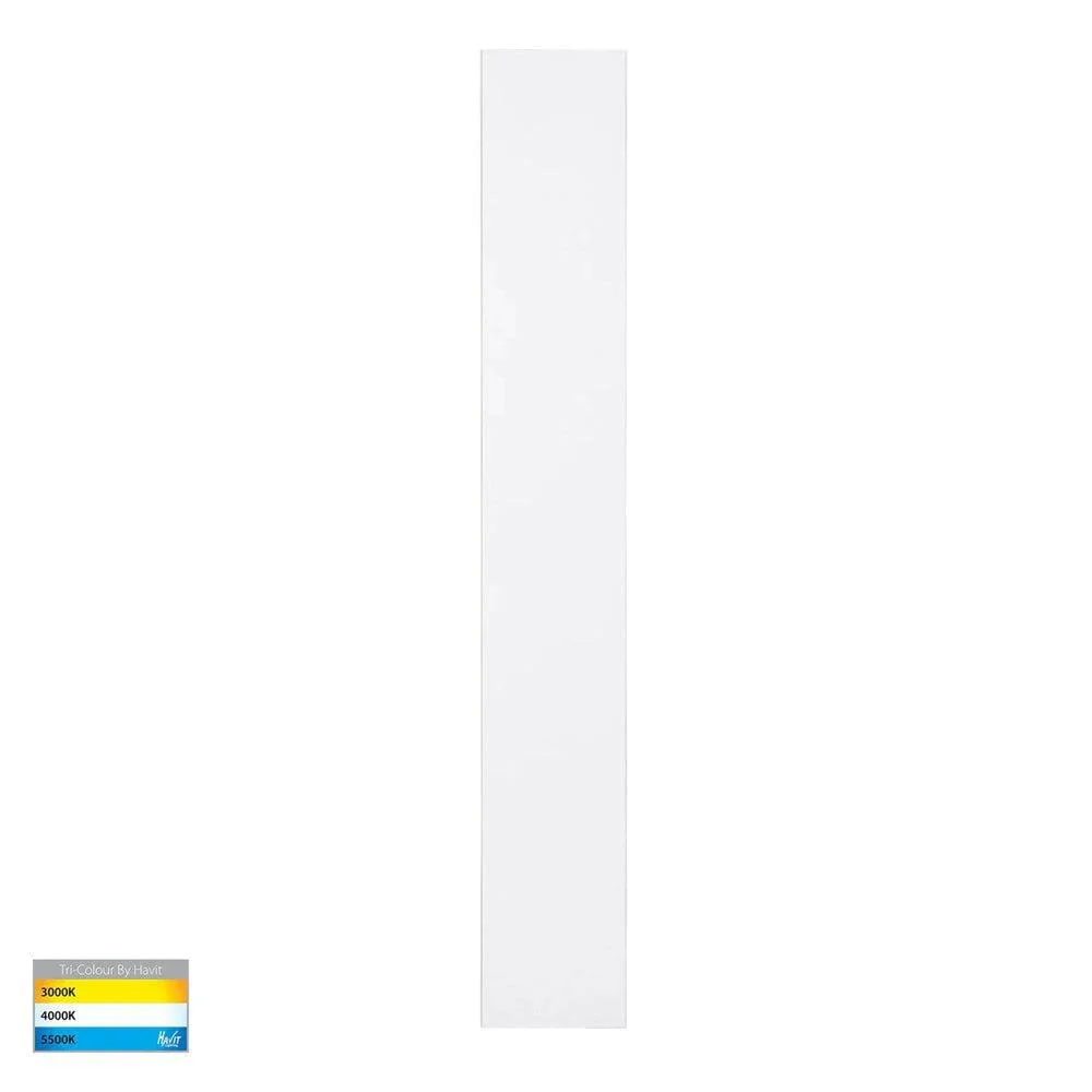 Barline Shadow Outdoor LED Wall Light 1000mm in Black, White Havit Lighting - HV3574T - Image 3