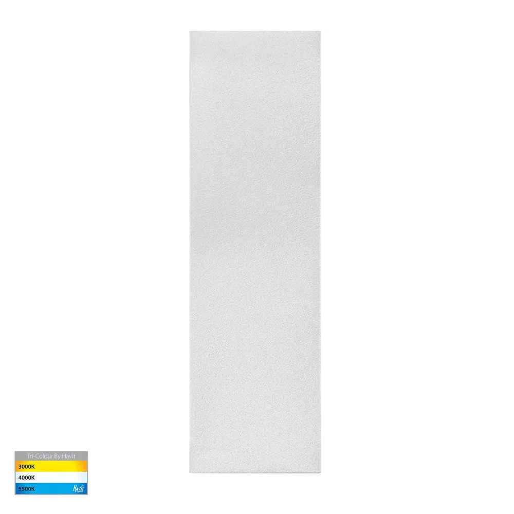 Barline Shadow Outdoor LED Wall Light 300mm in Black, White Havit Lighting - HV3571T - Image 8