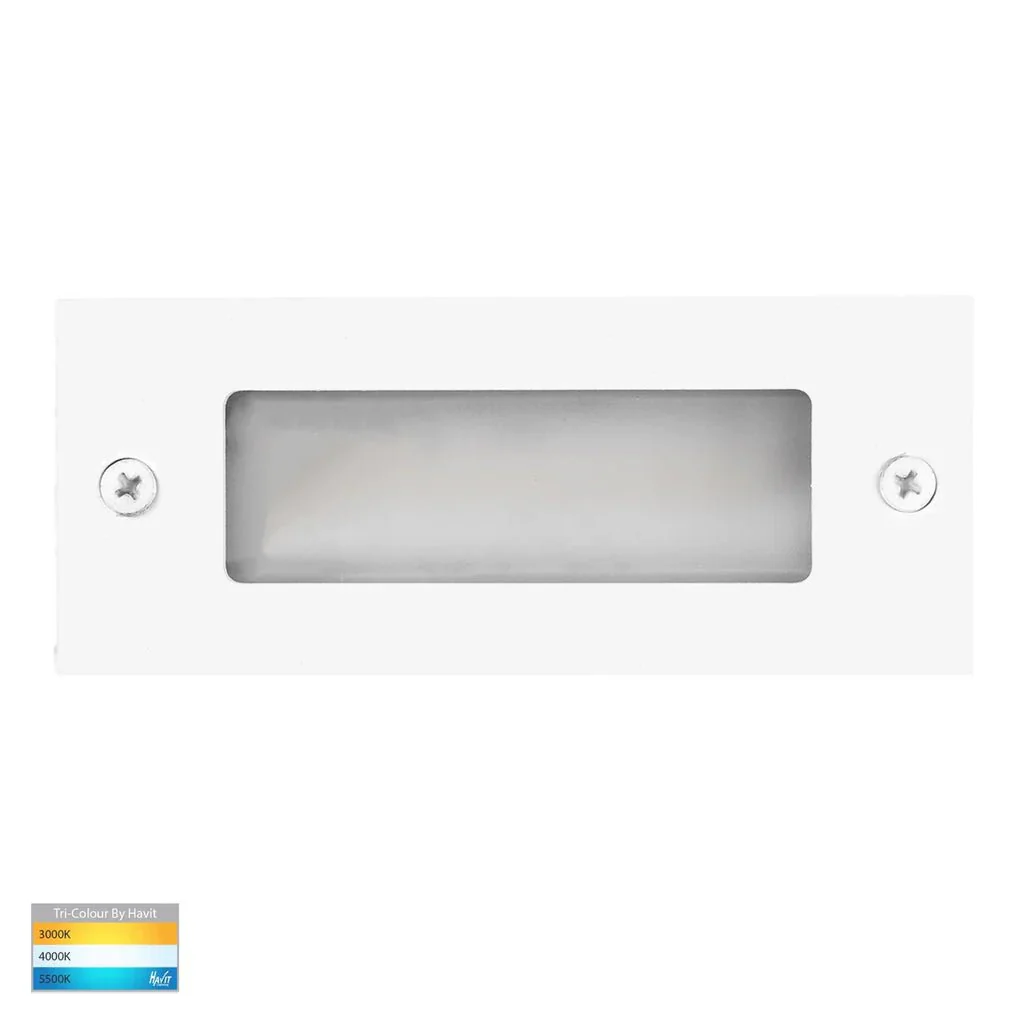 Bata Plain LED Brick Light in Black, SS 316 or White CCT Havit Lighting - HV3007T-XXX-12V - Image 4