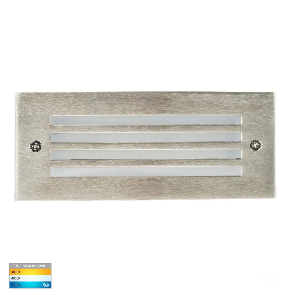 Bata Plain LED Brick Light in Black, SS 316 or White CCT Havit Lighting - HV3008T-XXX-12V - Image 3
