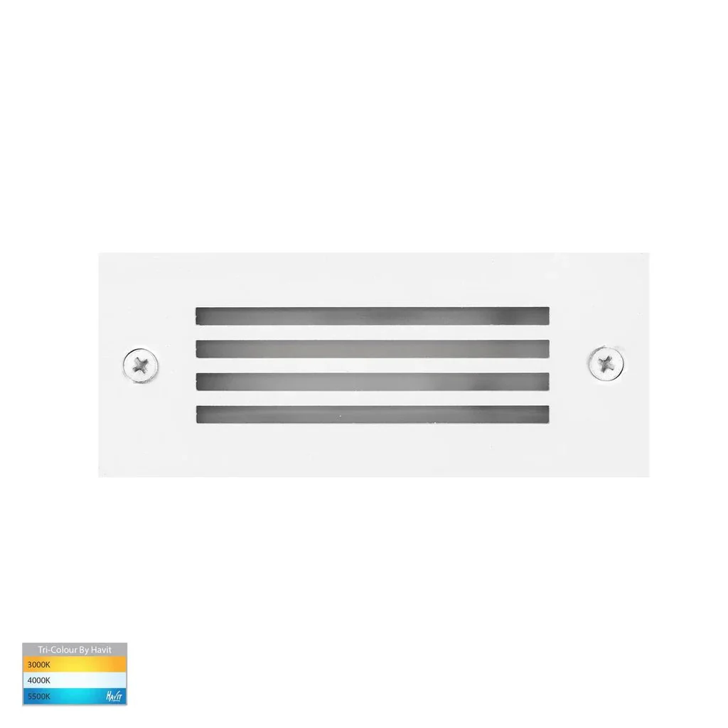 Bata Plain LED Brick Light in Black, SS 316 or White CCT Havit Lighting - HV3008T-XXX-12V - Image 4