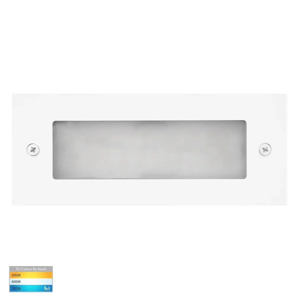 Bata Plain LED Brick Light in Black, SS 316, White CCT Havit Lighting - HV3005T-XXX-12V - Image 3