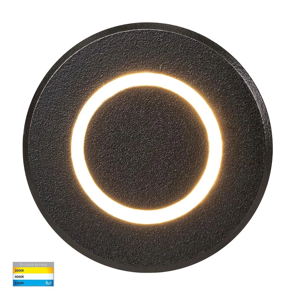 Brillo LED in-Ground Light 3w CCT Black, White Havit Lighting HV2894T-12V - Image 2