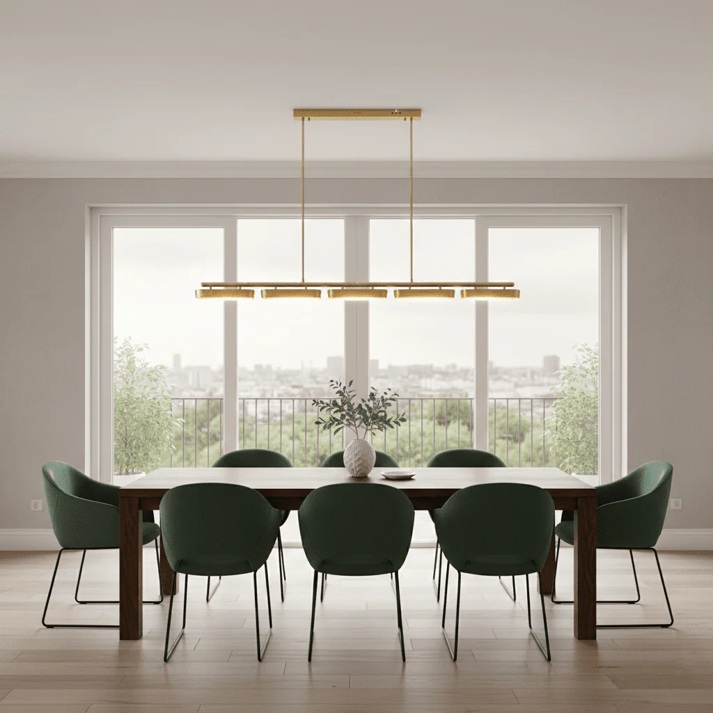 Bronte Pendant Light in Brass and Antique Brass | Lighting Creations - Image 5