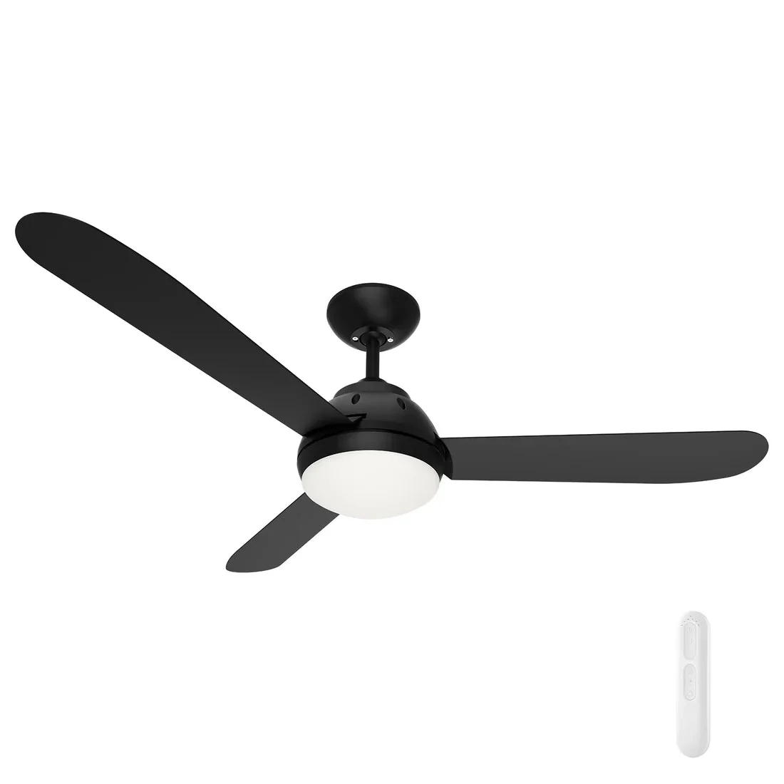 Brooke 50" DC Ceiling Fan with Remote With Light or Without Light in White or Black - Image 3