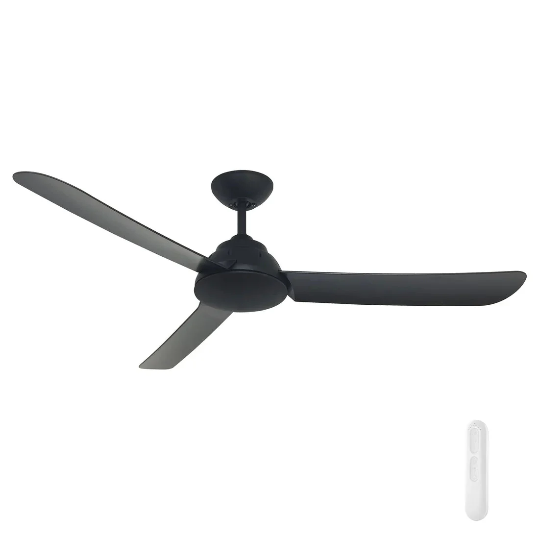 Brooke 50" DC Ceiling Fan with Remote With Light or Without Light in White or Black - Image 4