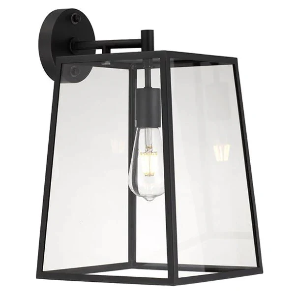 Cantena Outdoor Wall Light Large 1Lt in Antique Black - Image 4