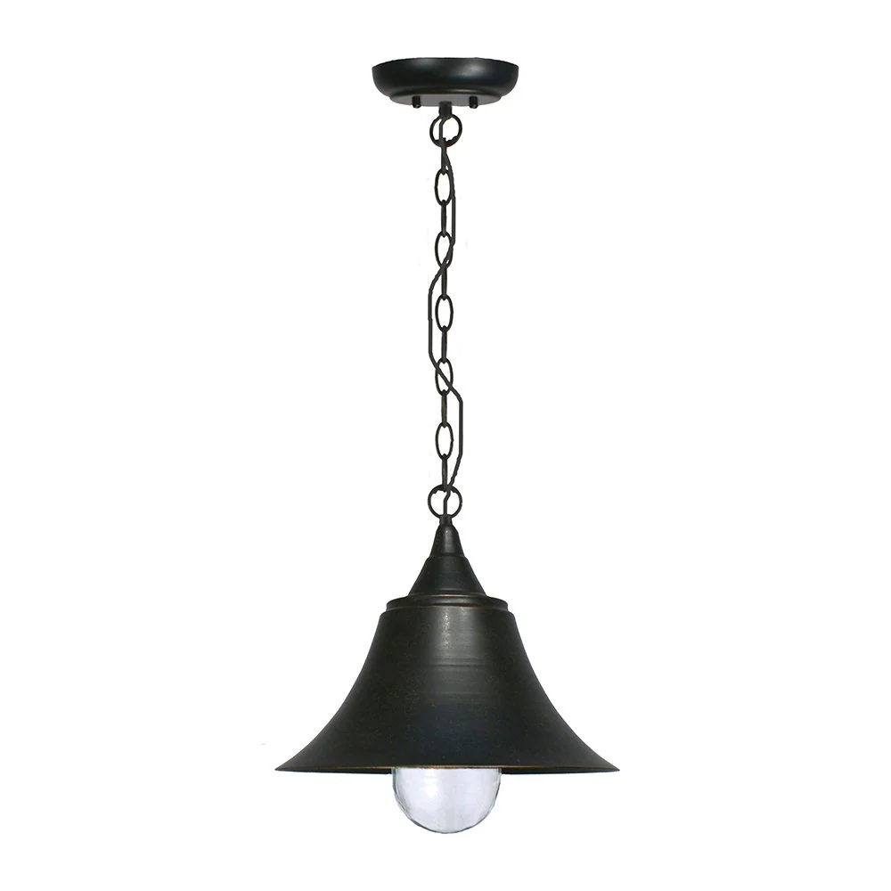 Causeway Chain 1 Light Antique Bronze Pendant Light