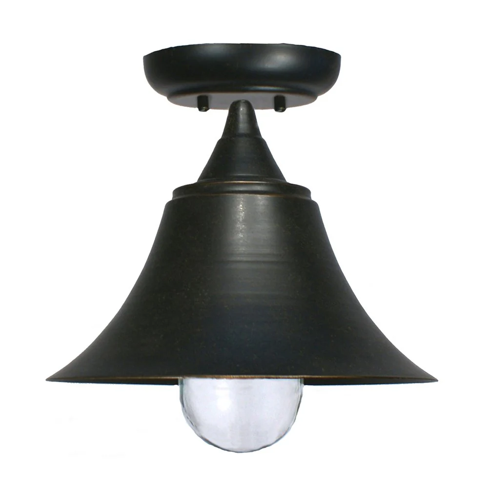 Causeway Under Eave 1 Light Antique Bronze Pendant Light
