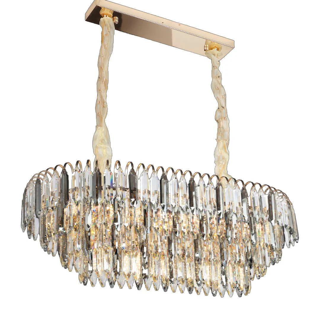 Astoria Crystal Linear Chandelier | Lighting Creations
