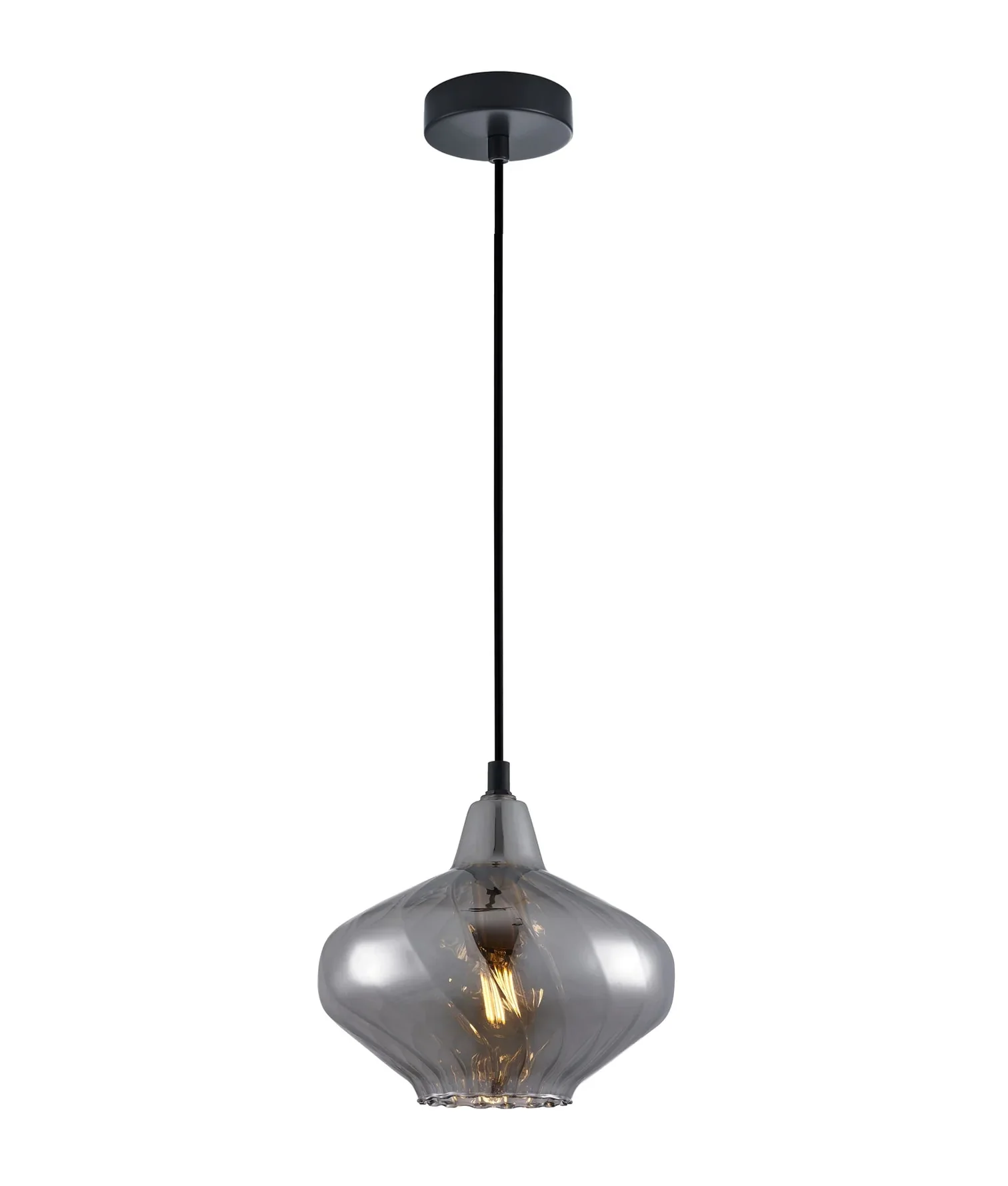 CLA CAMPANA Interior Wine Glass Shape Ribbed Pendant Lights - Image 3