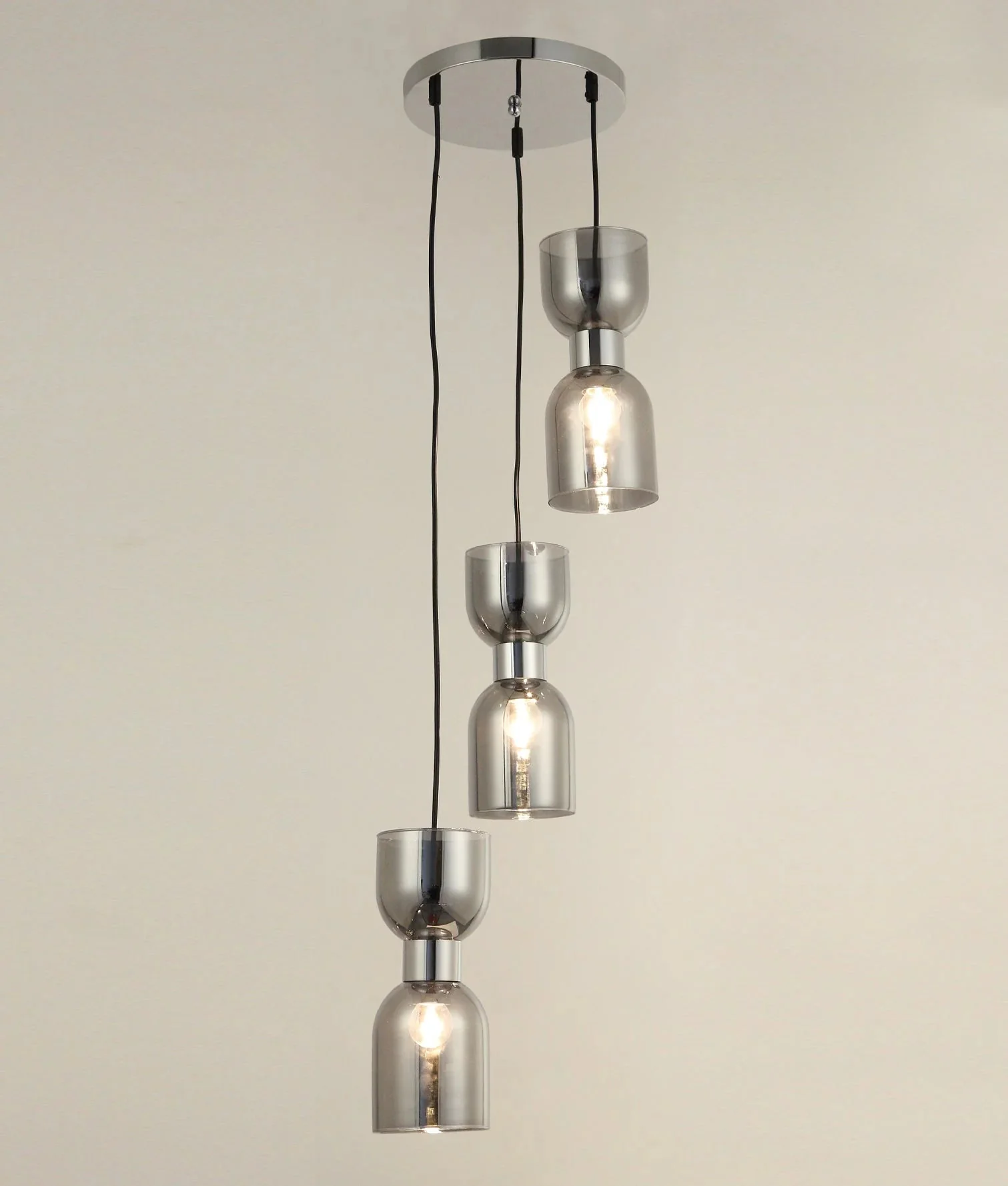 CLA CLESSIDRA Interior Ellipse Multiple Round Base Pendant Lights - Image 3