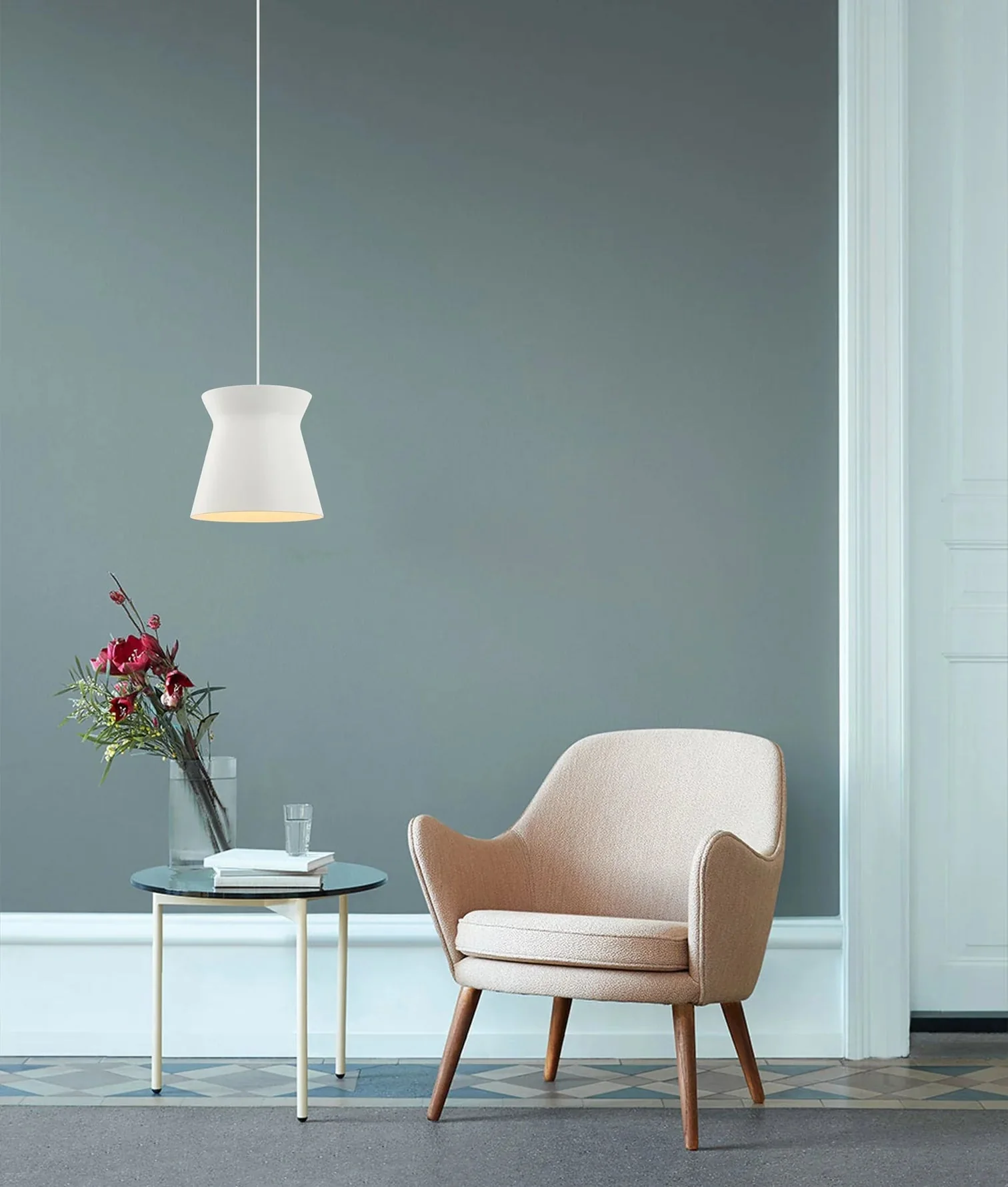 CLA DIABLO: Modern Scandinavian Interior Cone Flat Top Pendant Lights - Image 4