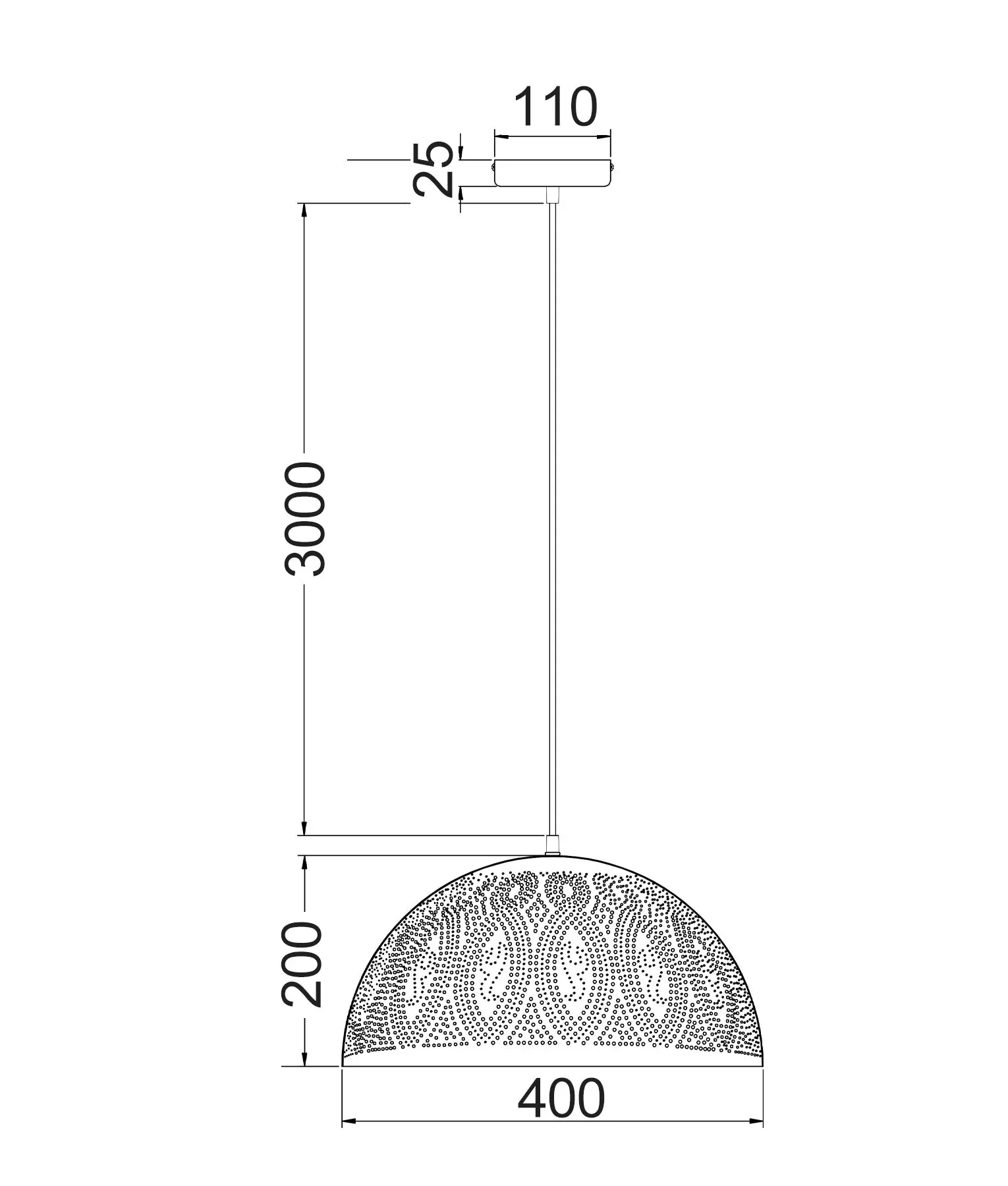 CLA MARRAKESH Bohemian Interior Dome Shape Pendant Lights - Image 8