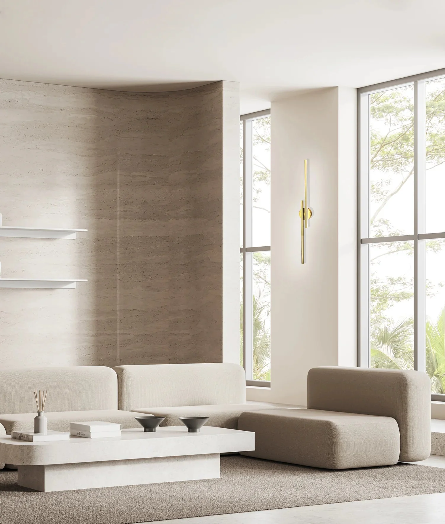 CLA Racha Interior Linear LED Tri-CCT Wall Lights - Image 9